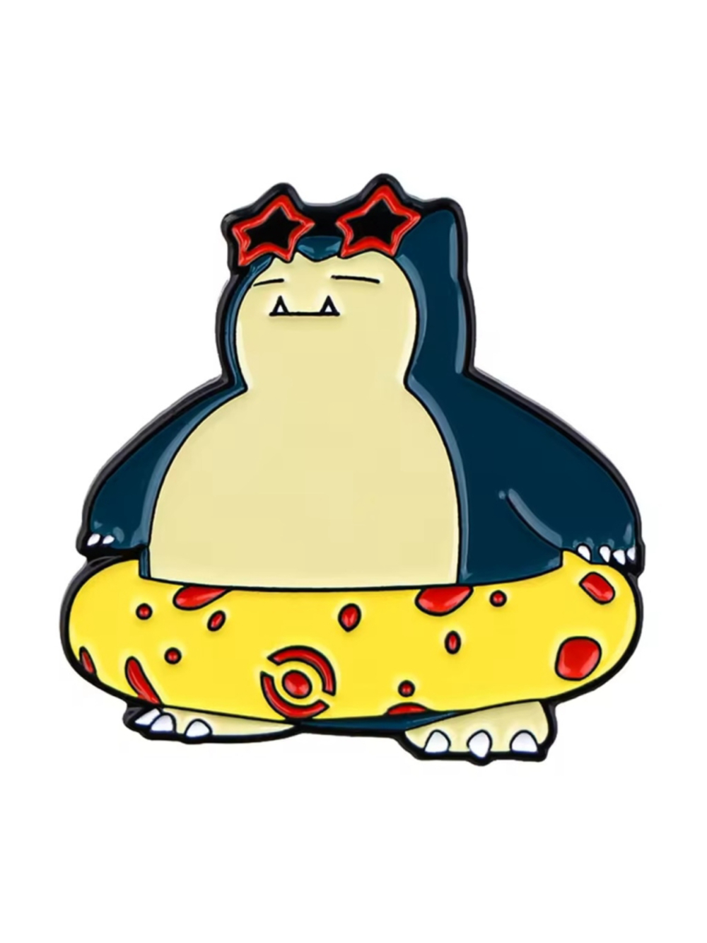 Pokemon Snorlax Anime Enamel Pin Gift